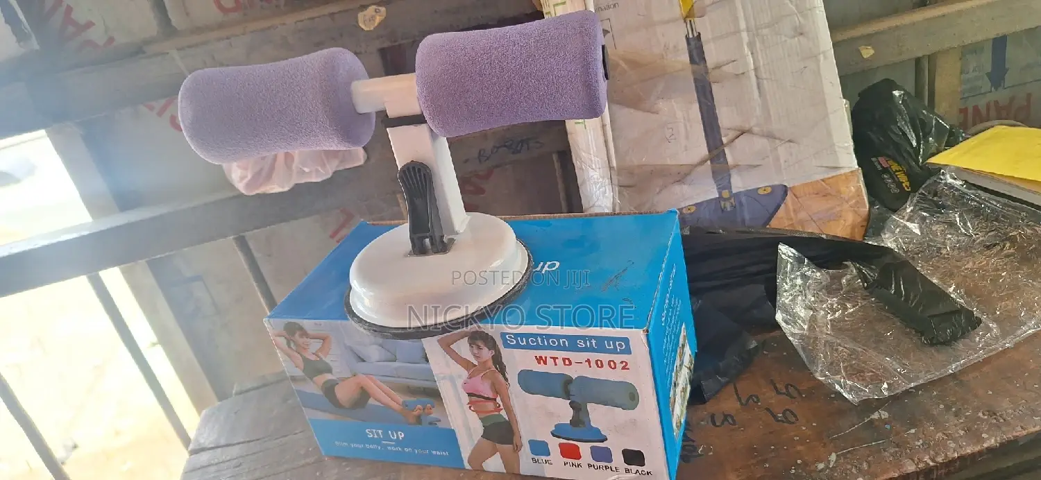 Portable Sit-Up Bar With Suction Base