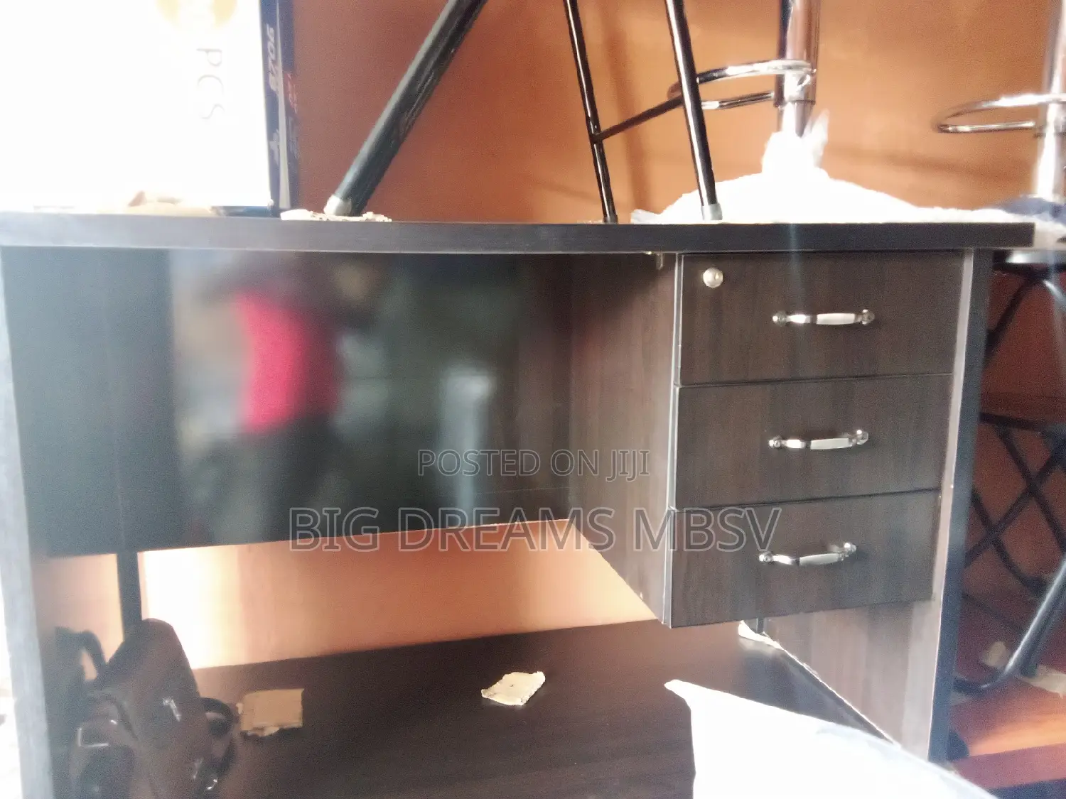 Black Exe Wooden 4ft Table