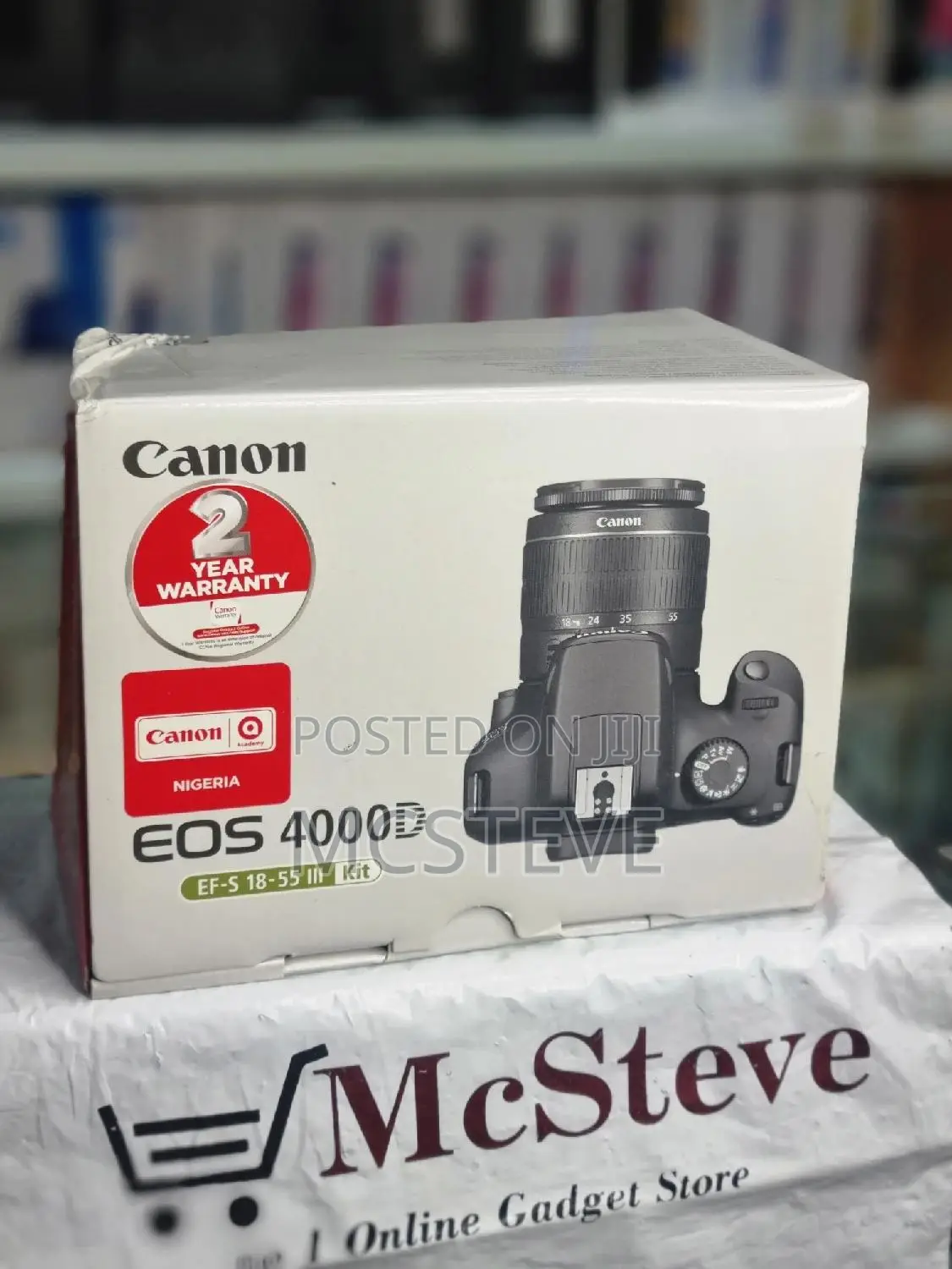 Canon EOS 4000D DSLR Camera