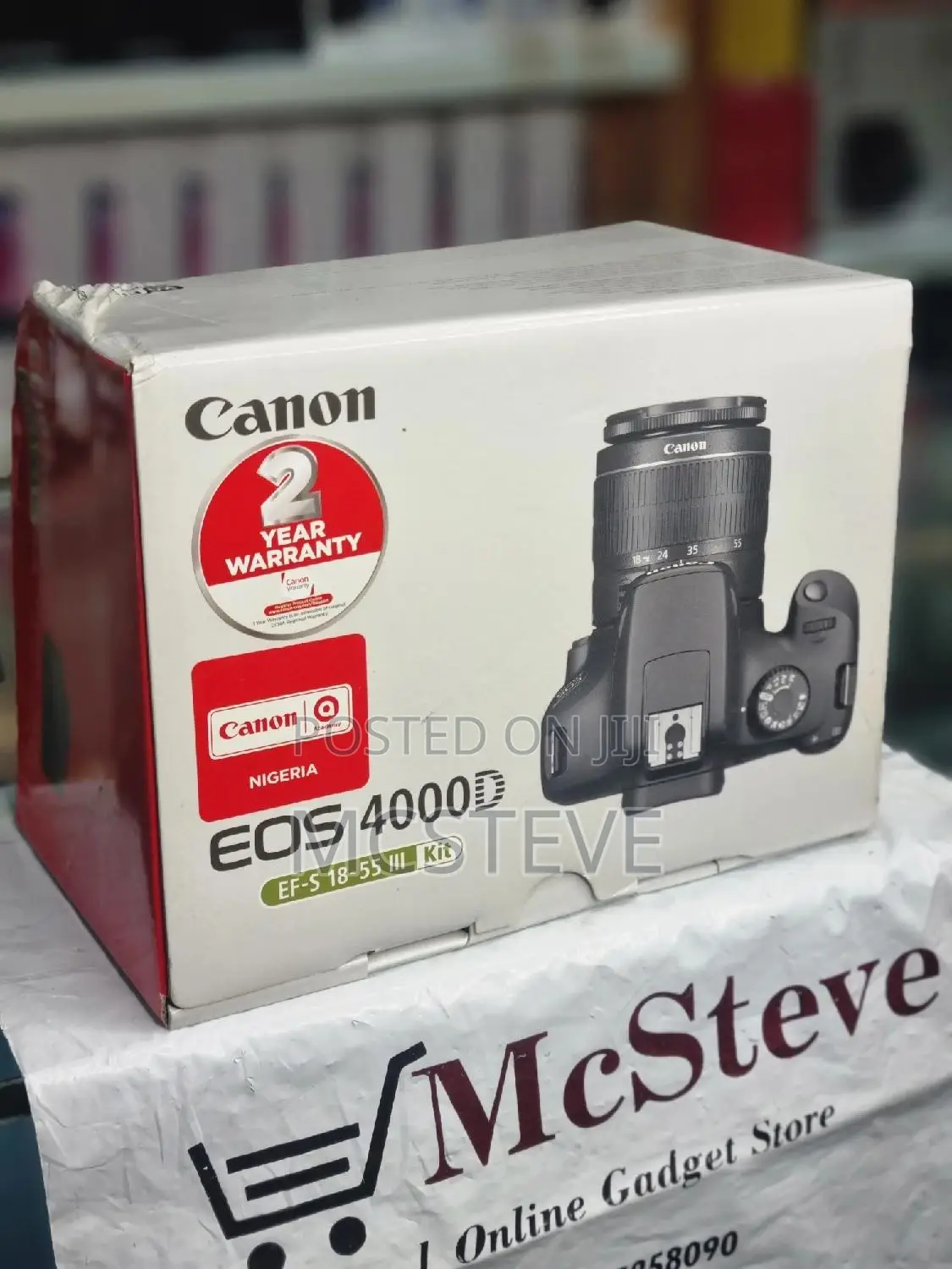 Canon EOS 4000D DSLR Camera