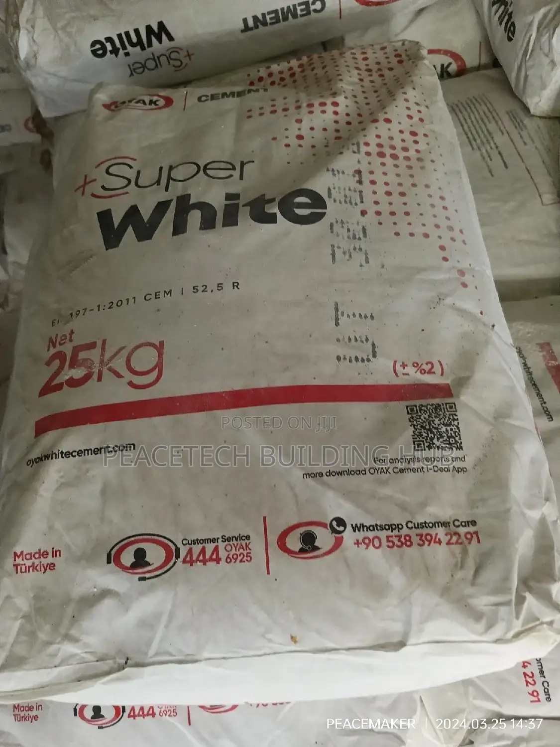 Portland White Cement Turkey