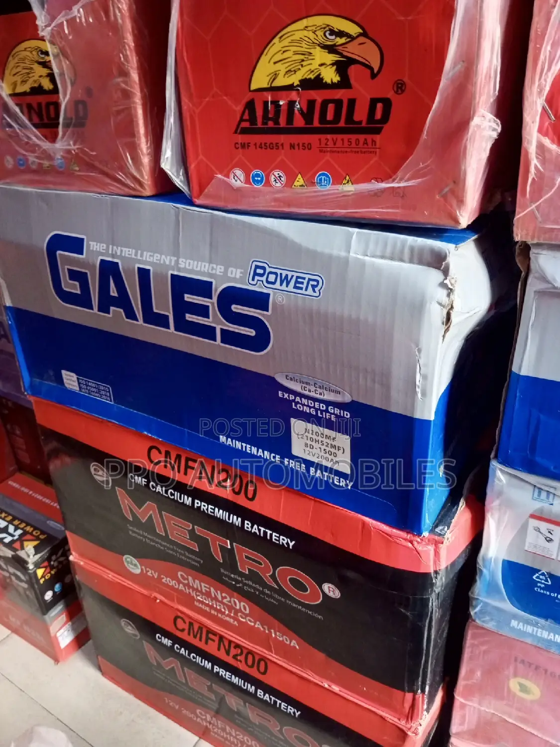 12v 200ah Gales Mf Battery.