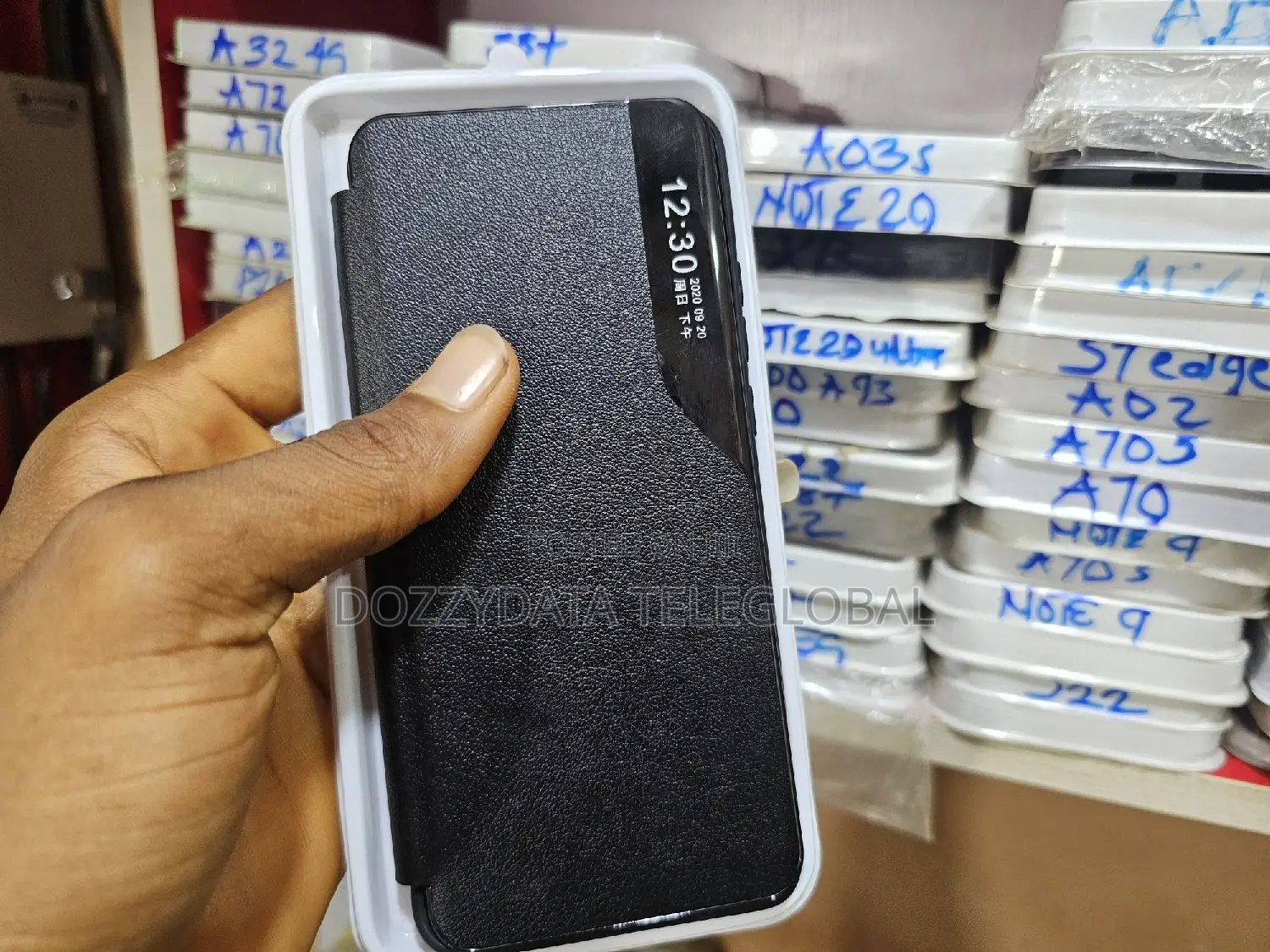Huawei P30pro Genuine Smart View Leather Case