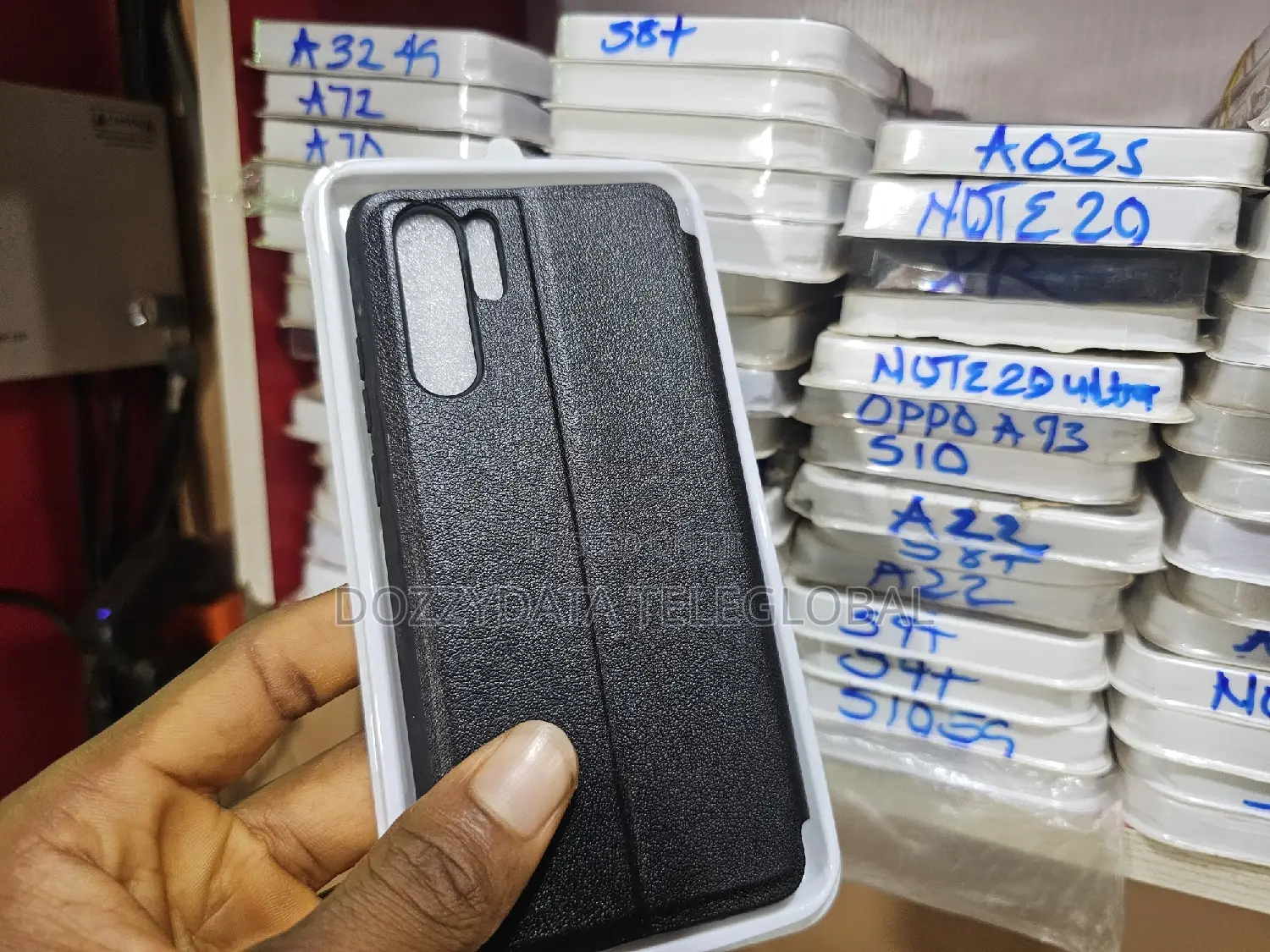 Huawei P30pro Genuine Smart View Leather Case