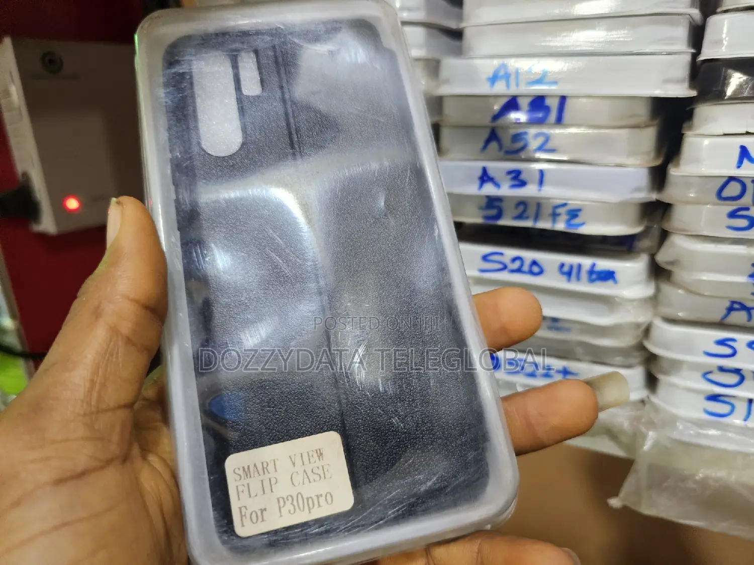 Huawei P30pro Genuine Smart View Leather Case