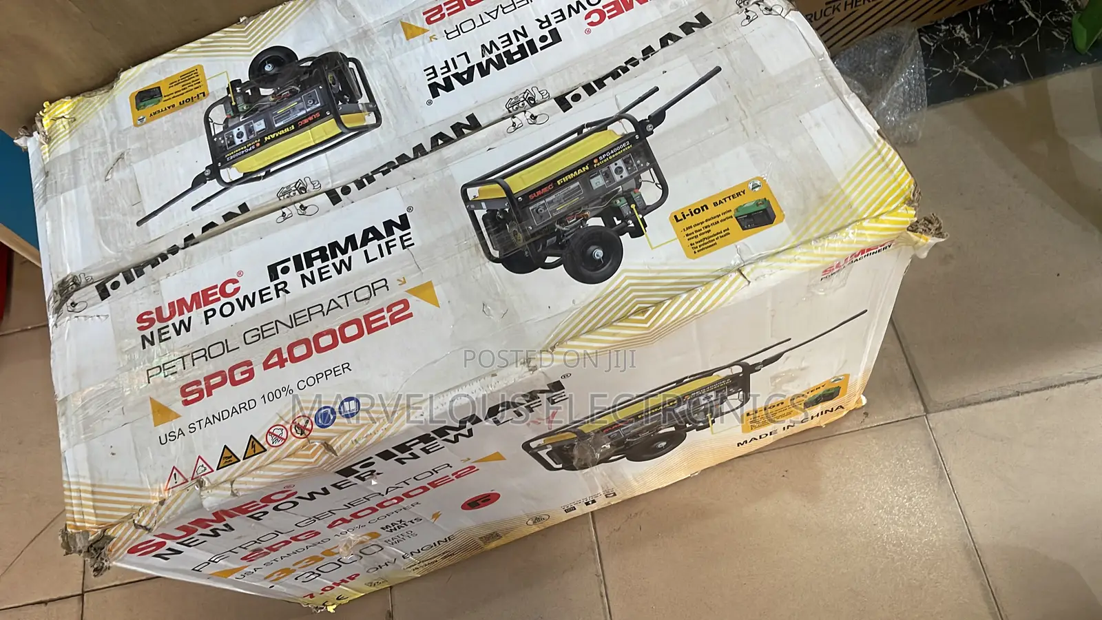 Brand New Fireman Generator Full Cooper Coil