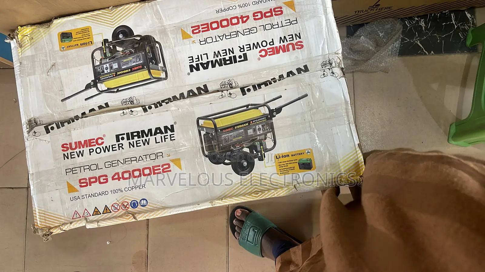 Brand New Fireman Generator Full Cooper Coil