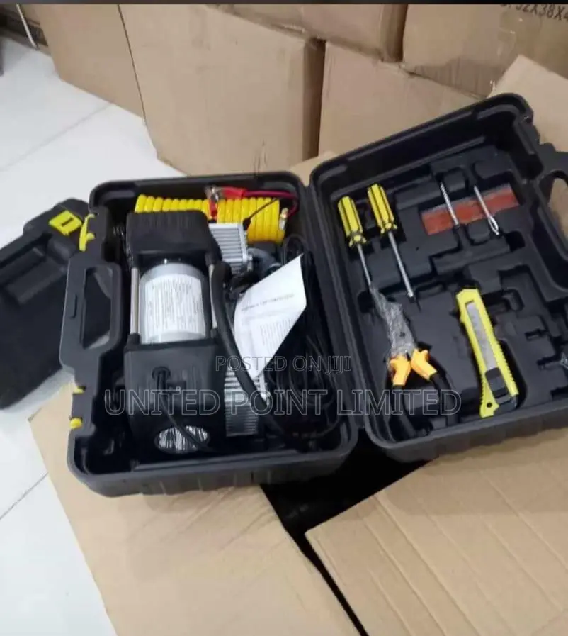 Double Cylinder Air Compressor/ Pump Complete