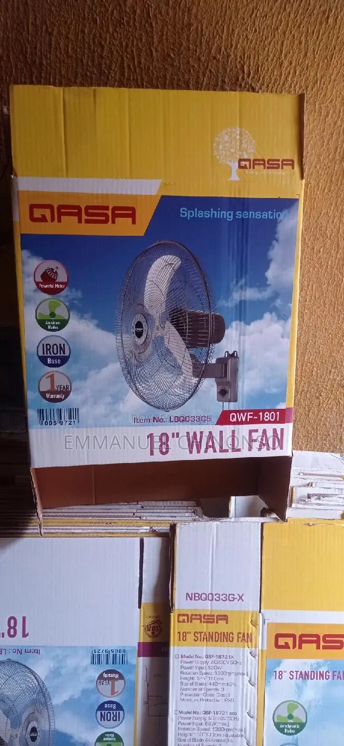 18 Inches Qasa Wall Fan