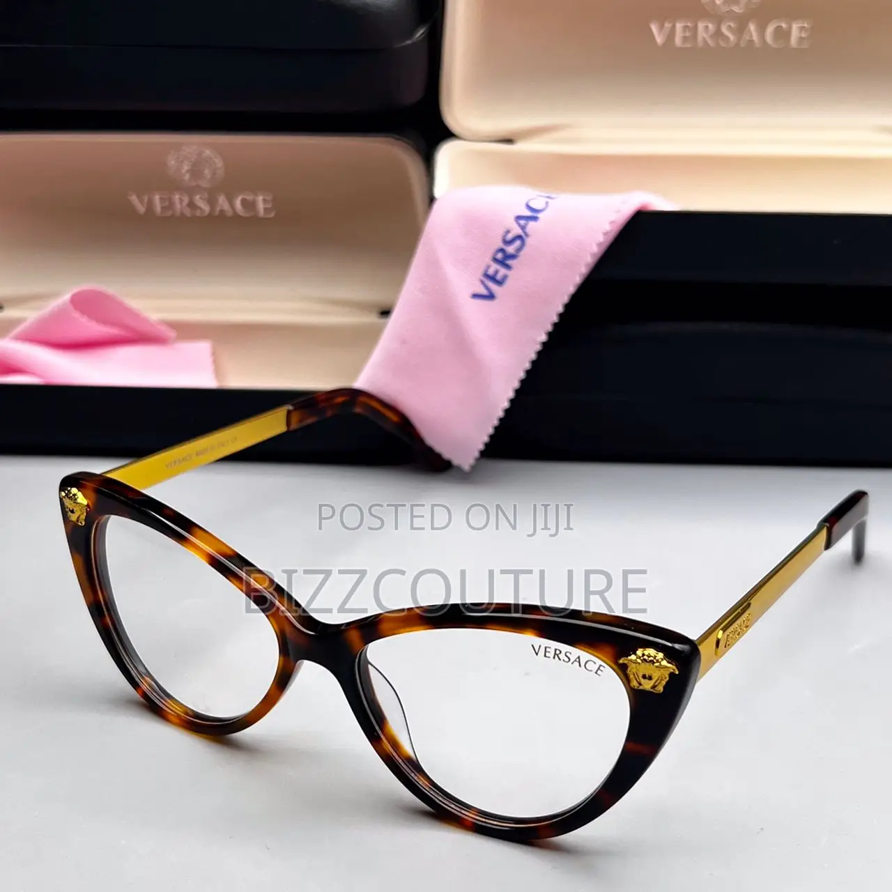 Original VERSACE EYEWEAR Glasses Available in Store