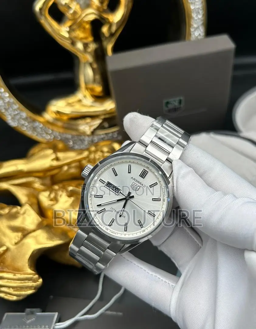 Original CARRERA SILVER CHAIN WATCH Available in Store