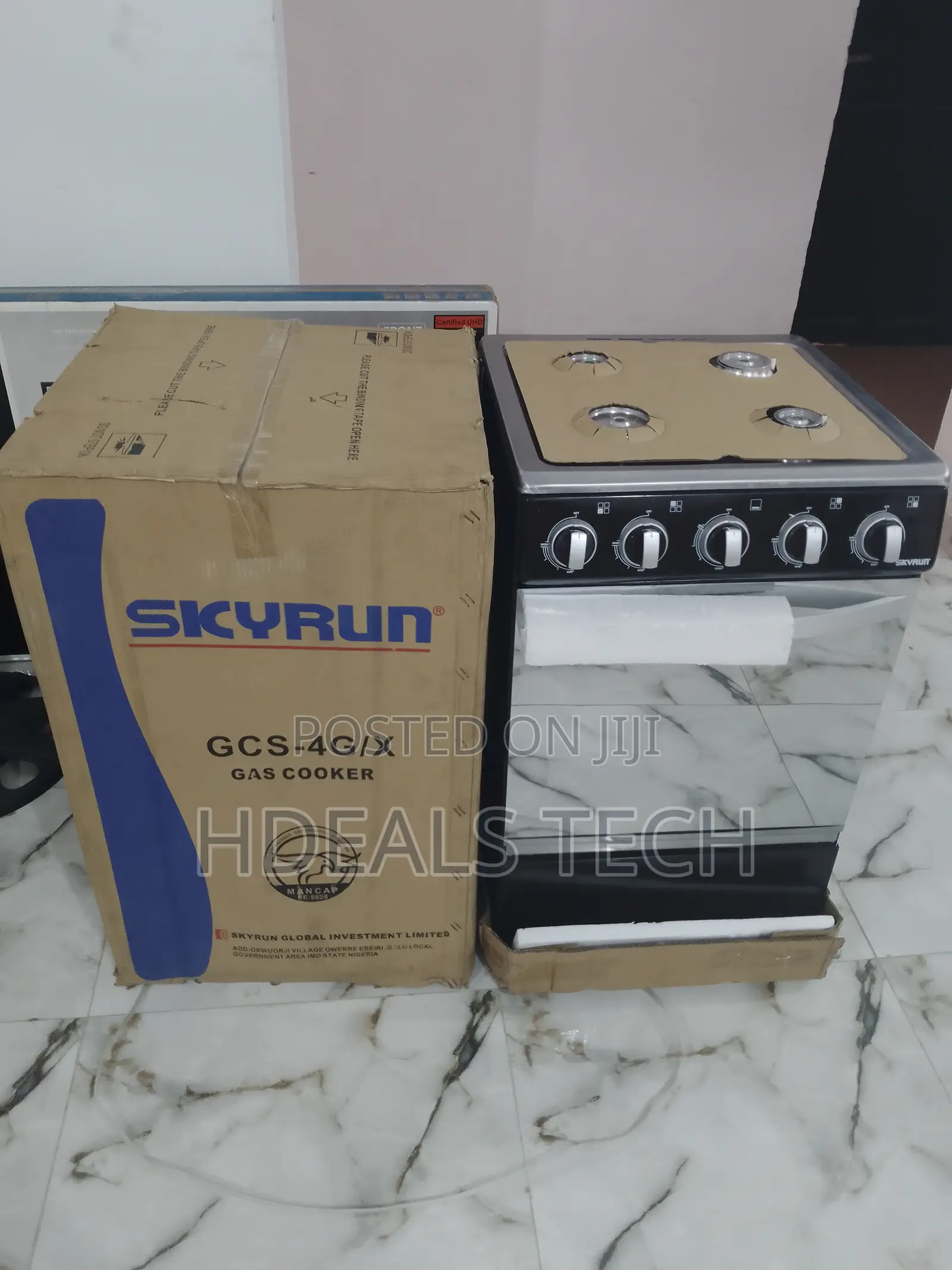 Latest Nd Affordable Skyrun 4 Burner Gas Cooker.