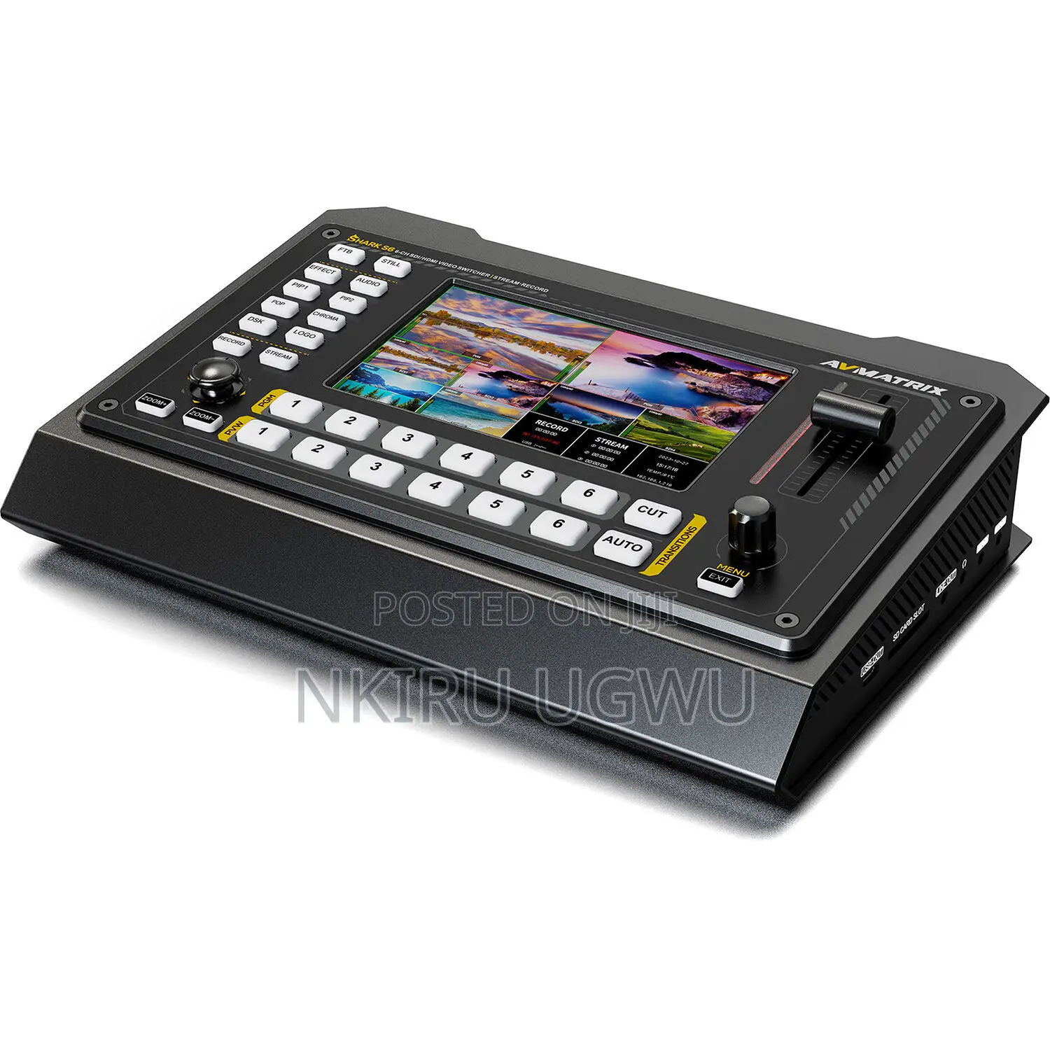 Avmatrix Shark S6 6-Channel Hdmi/Sdi Video Switcher