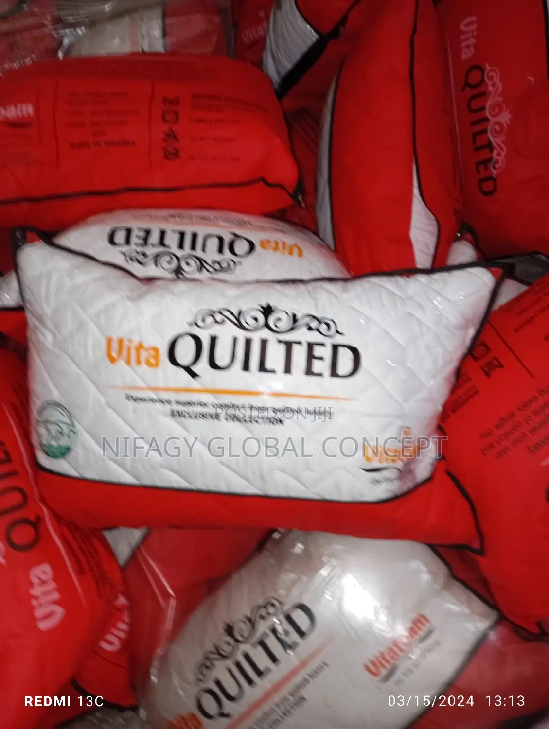 Brand New Vita Quitted Pillow
