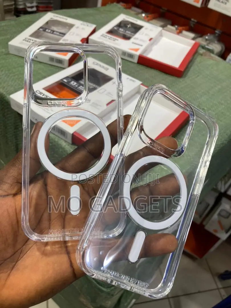 Hardcore Transparent Magsafe Back Case , Slim Design.