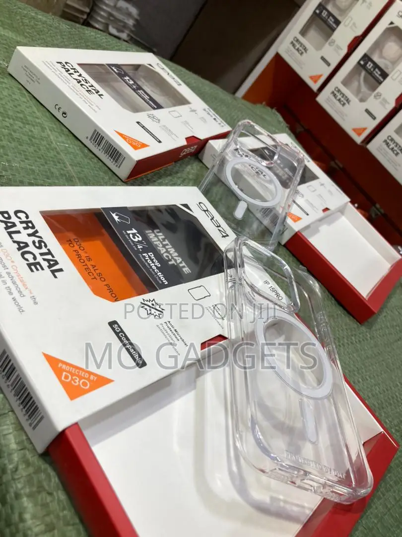 Hardcore Transparent Magsafe Back Case , Slim Design.