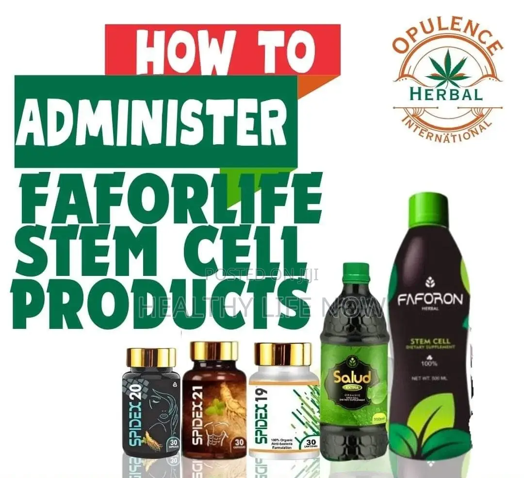 Our International Stem Cell Products Salud, Organic Faforon