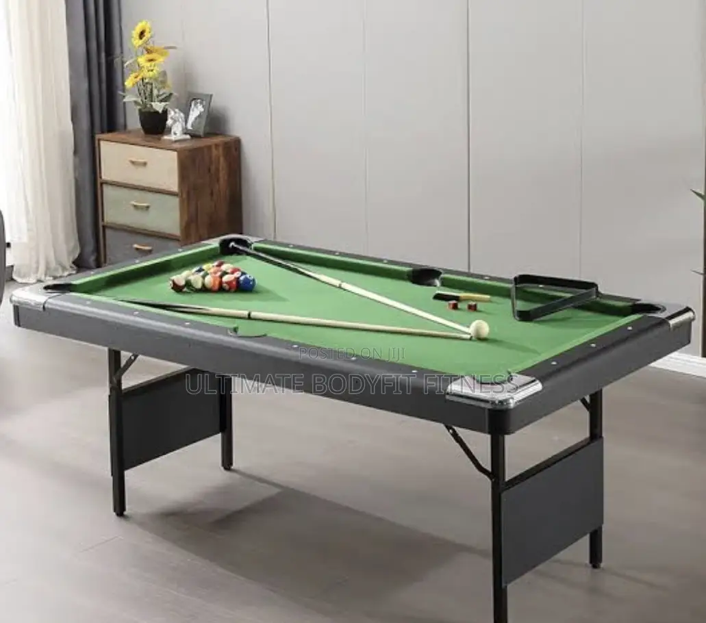 Brand New Modern Folding 6ft Snooker Pool Table