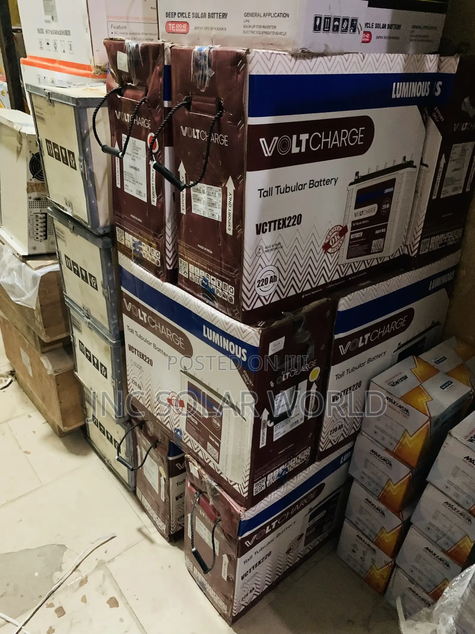 220ah/12v Luminous Tubular Battery