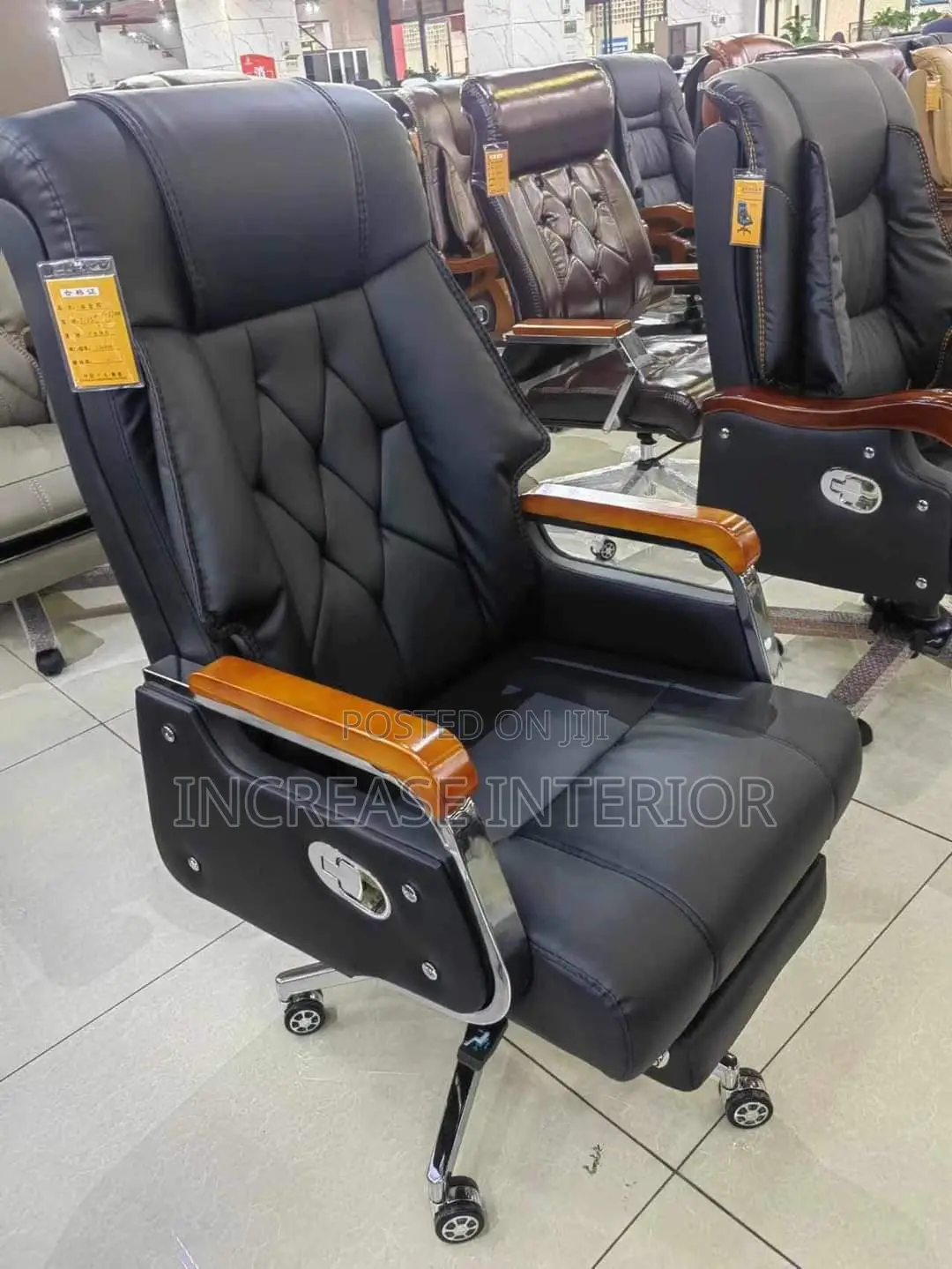 Quality Imported Executive Director Office Recline Chair