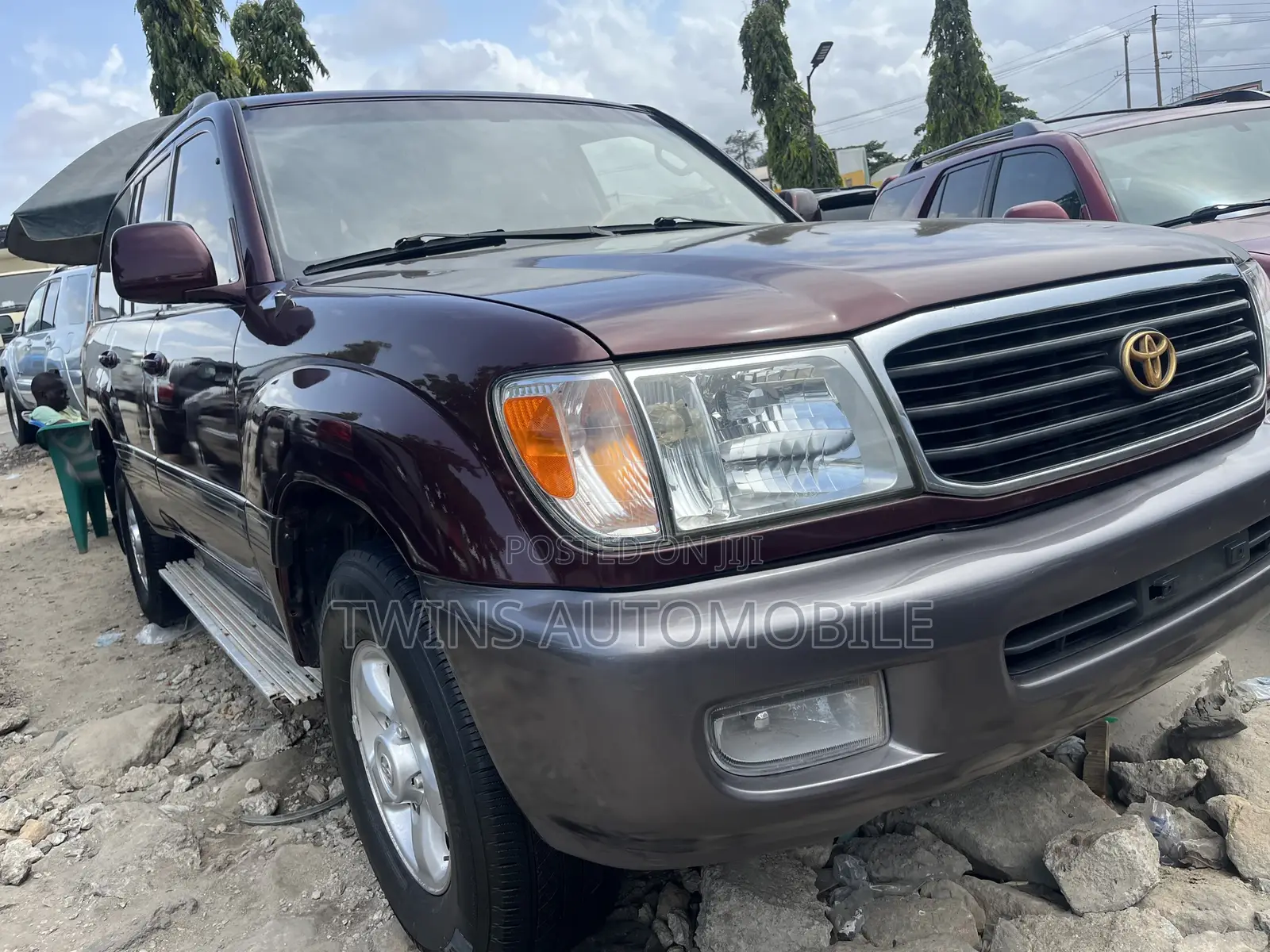 Toyota Land Cruiser 2004 Red