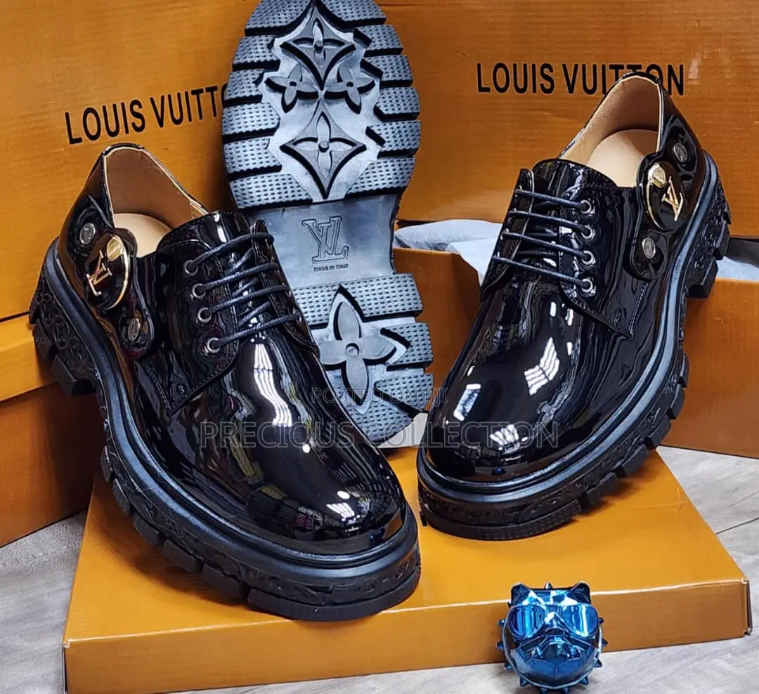 Mens Louis Vuitton Leather Shoes