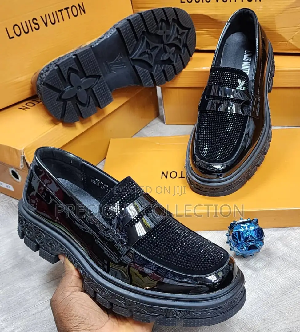 Mens Louis Vuitton Leather Shoes