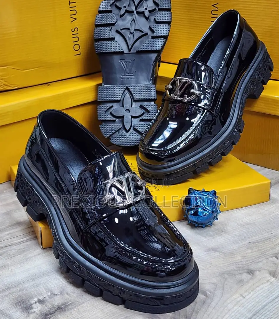 Mens Louis Vuitton Leather Shoes