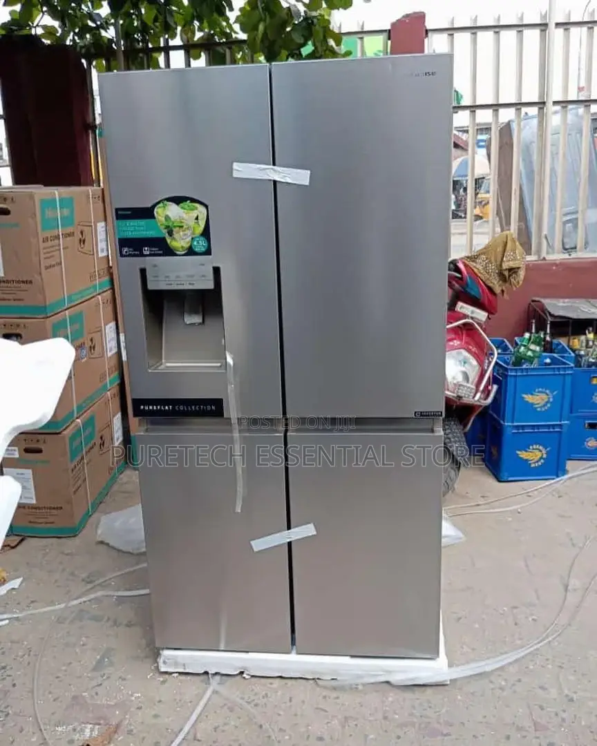 Hisense 4 Door Side by Side 68wcs Ref With Dispenser