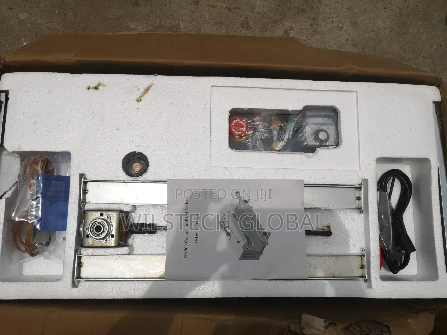 Horizontal Plastic Film Bags Heat Continuous Band Sealer