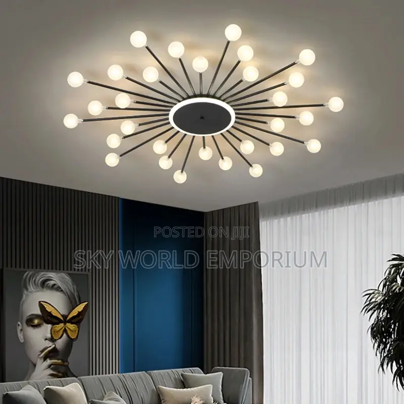 Modern Glass Ceiling Chandelier Light
