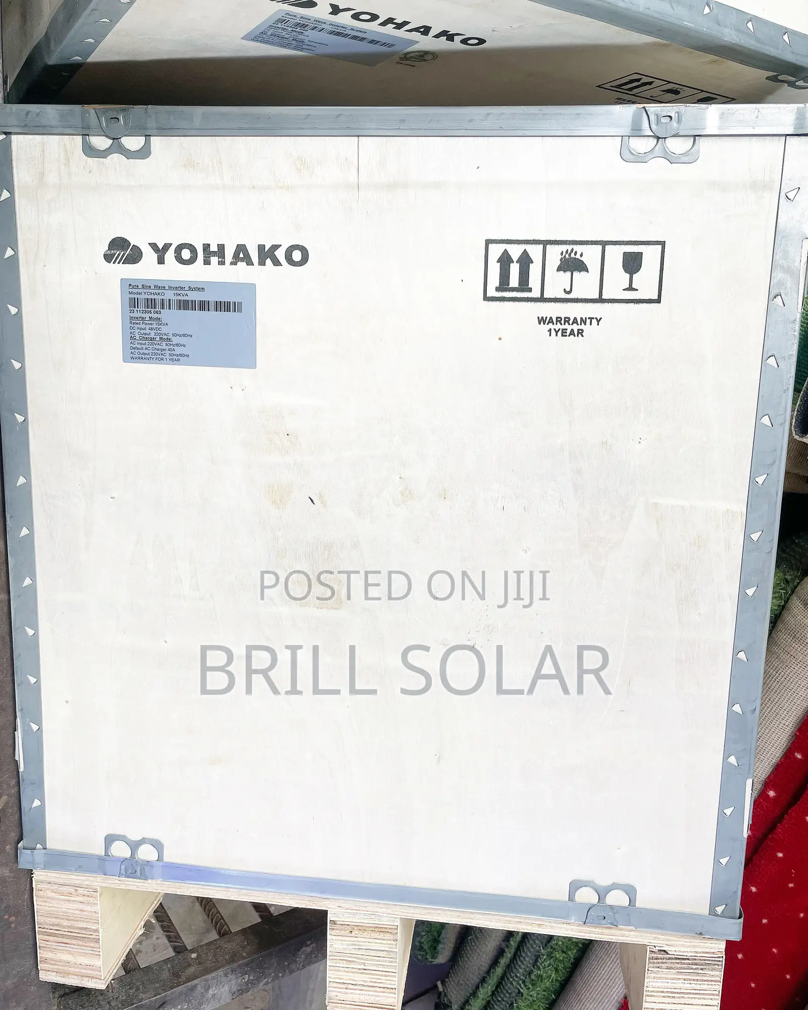 15kva, 48v Yohako Pure Sine Wave Inverter