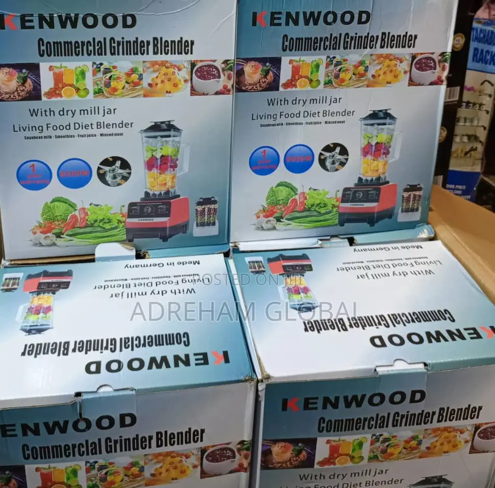 Kenwood 2 in 1 With 8blades Commercial Blender Grinder 8500w