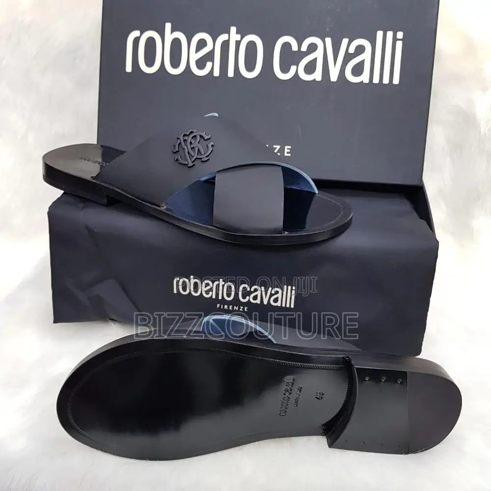 Original ROBERTO CAVALLI Slippers Available in Store