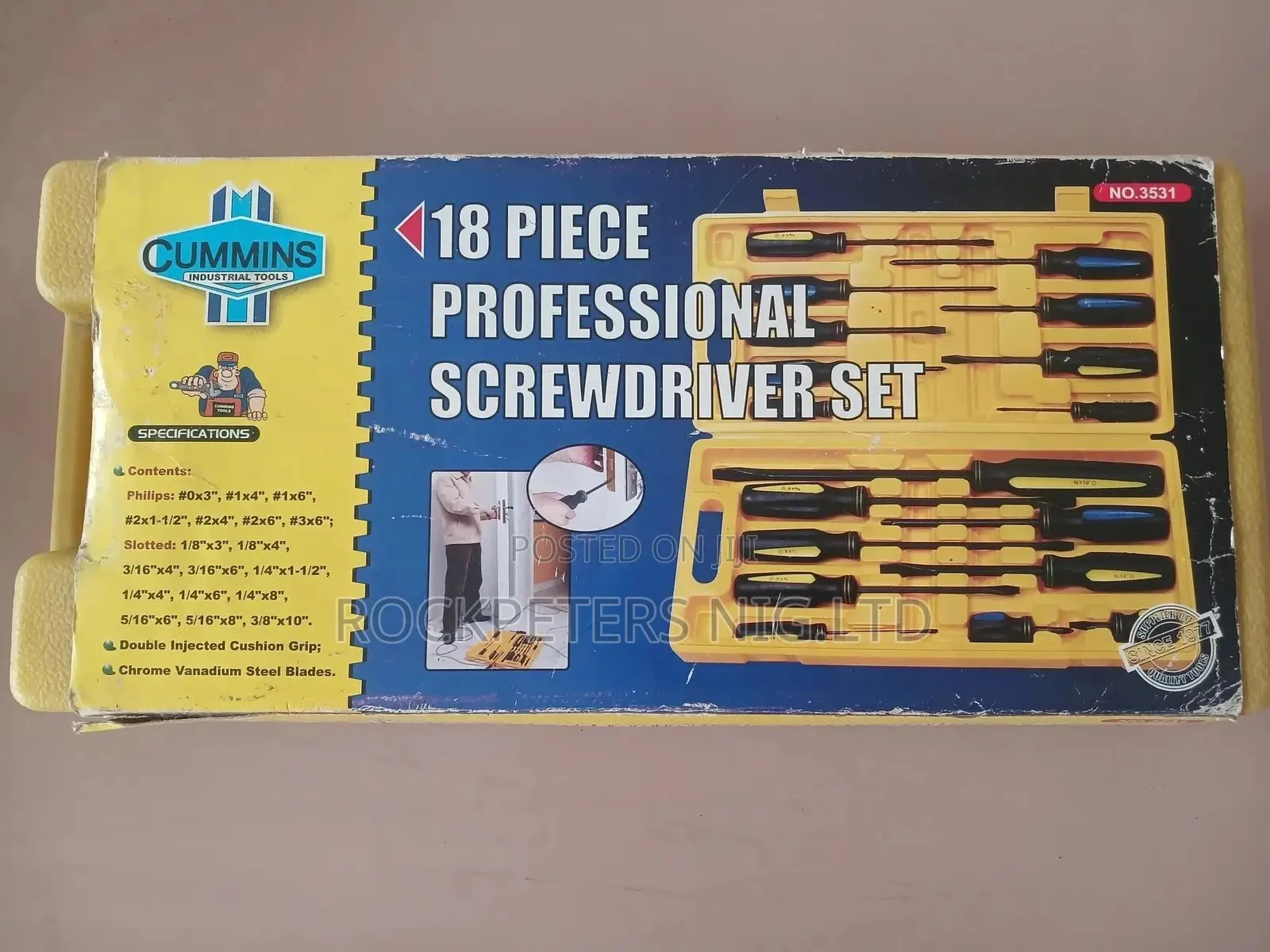 Cummins 18pc Professional Screw Driver Set