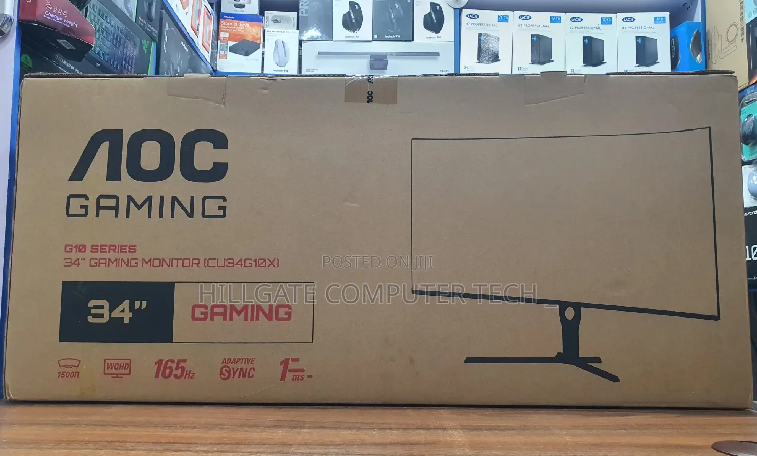 Aoc G10 Series Gaming Monitor 34-Inch Curved