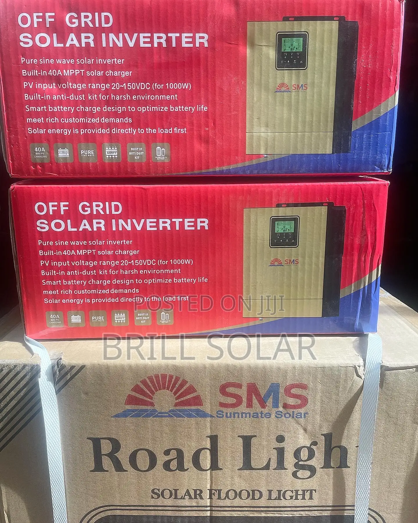 1kva, 12v SMS Pure Sine Wave Hybrid Inverter