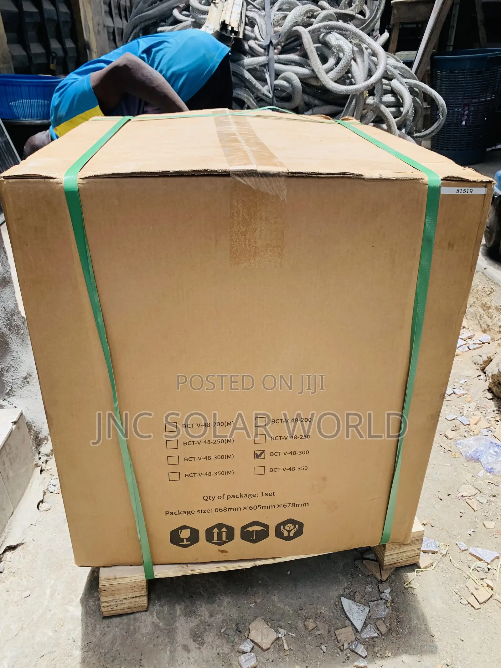 15 KWH/48v Blue Carbon Lithium Battery