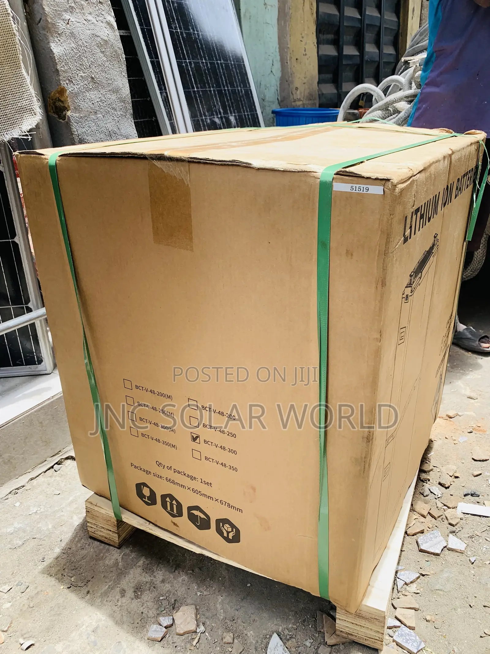 15 KWH/48v Blue Carbon Lithium Battery