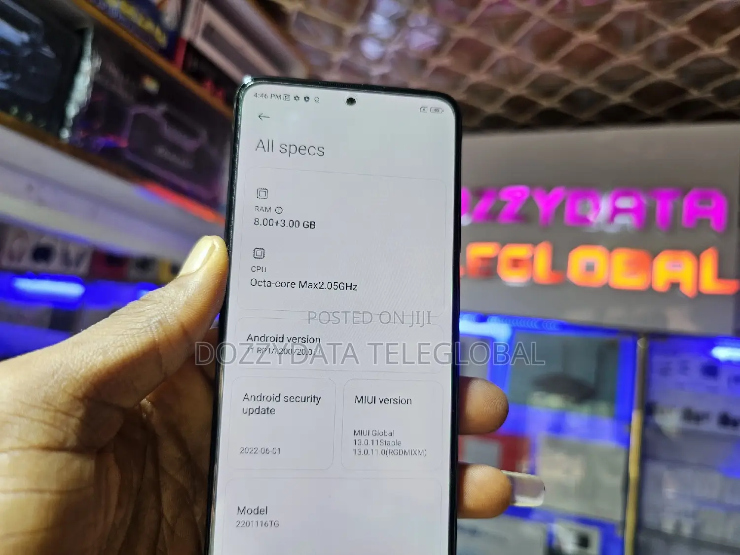 Xiaomi Redmi Note 11 Pro 128 GB Black
