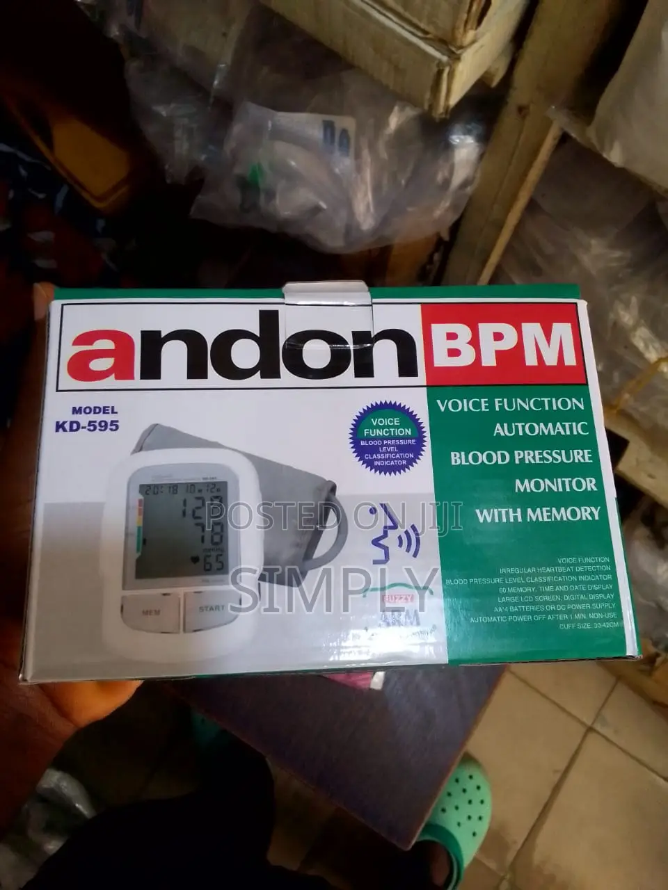 Andon Arm Blood Pressure Monitor