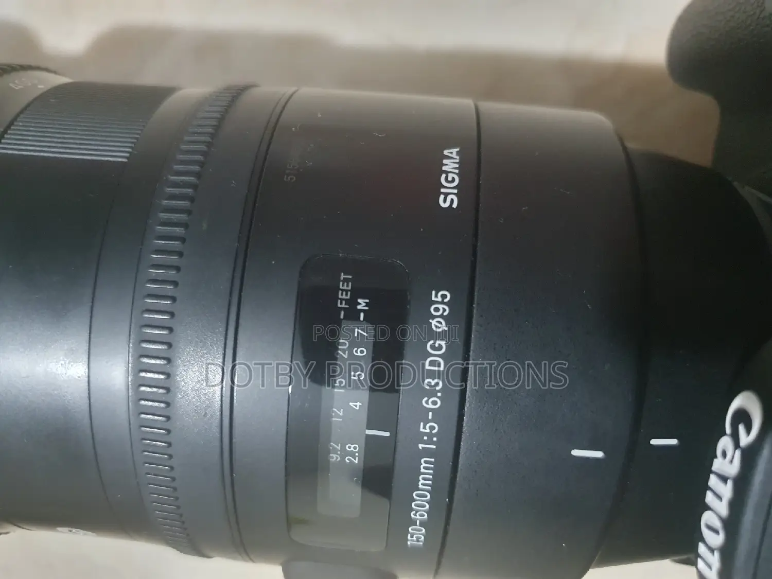150-600mm Canon Mount Telephoto Lens