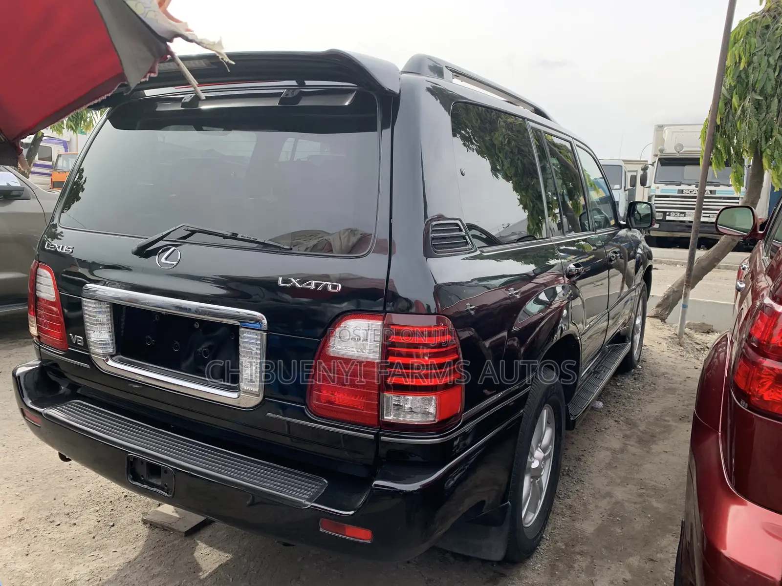 Lexus LX 470 AWD 2005 Black