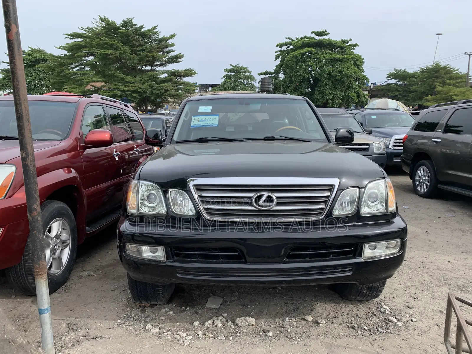 Lexus LX 470 AWD 2005 Black