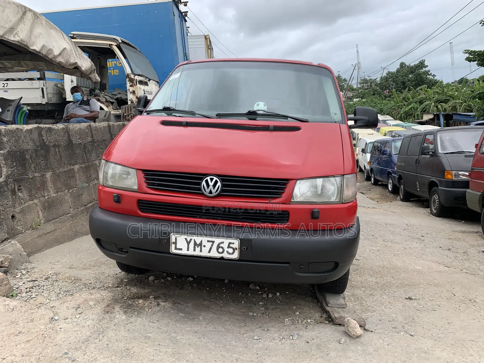Volkswagen Transporter 2002 Red