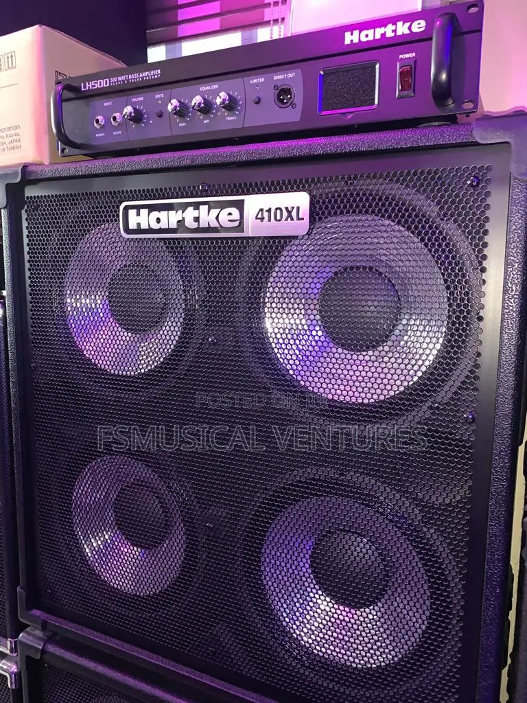 Hartke Bass Combo LH500 With Separate Amplifier