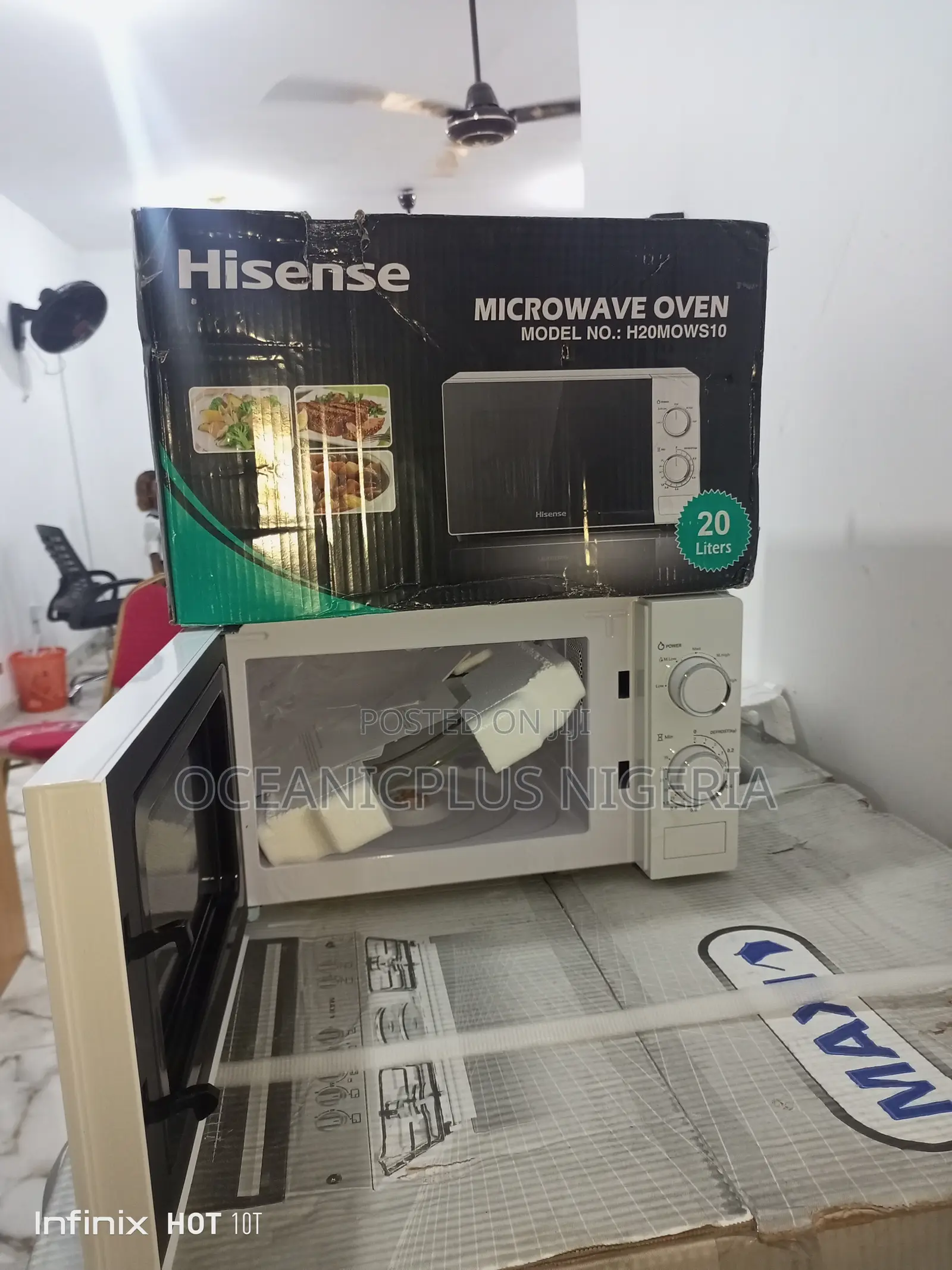 Rust Free Hisense 20 Liters Microwave