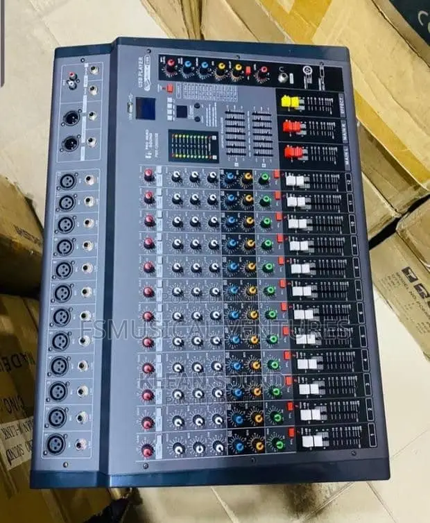 Pro Hero Professional 12 Channels Powered Mixer Pmx12