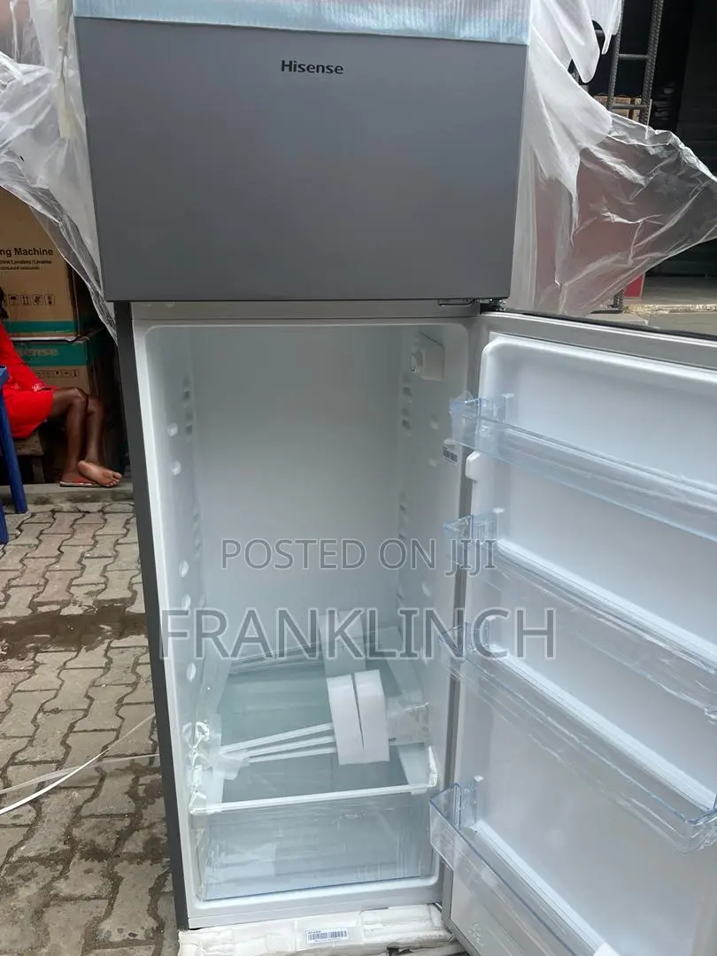 Hisense 240dr Upright Fridge and Freezer.