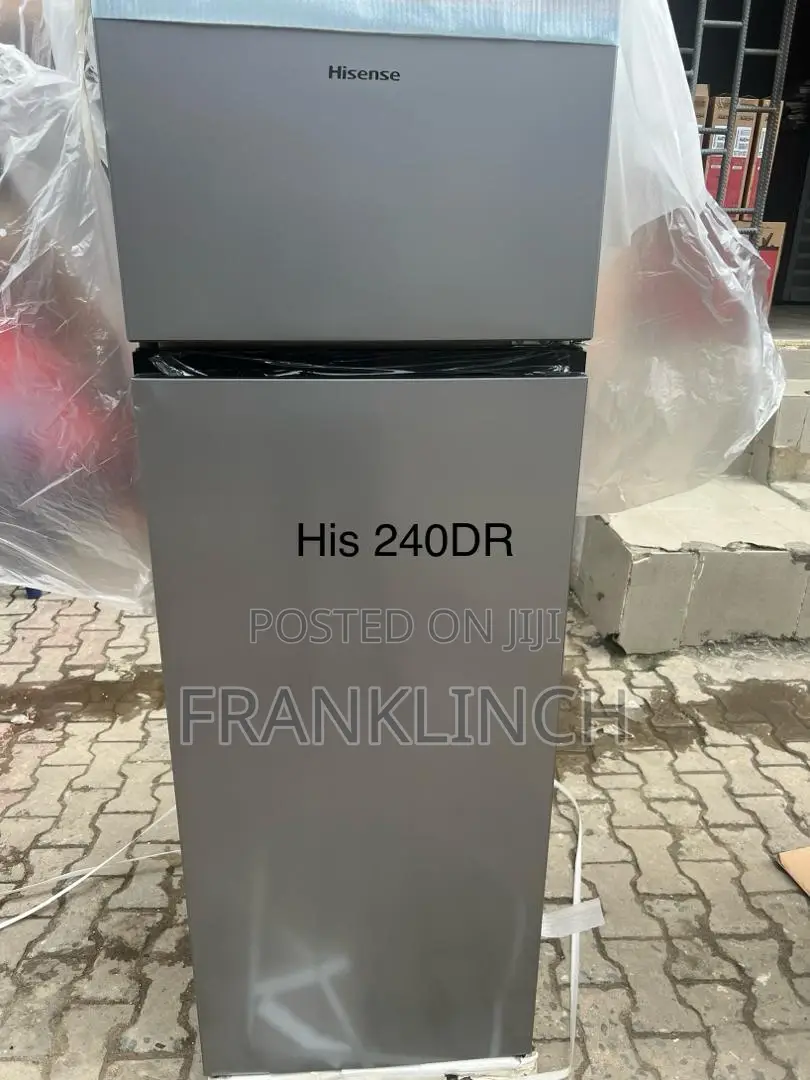 Hisense 240dr Upright Fridge and Freezer.